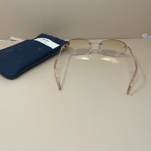 Le Specs | Slinky Sunglasses in Gold main image 4